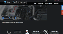 Desktop Screenshot of hulsenturbotuning.nl